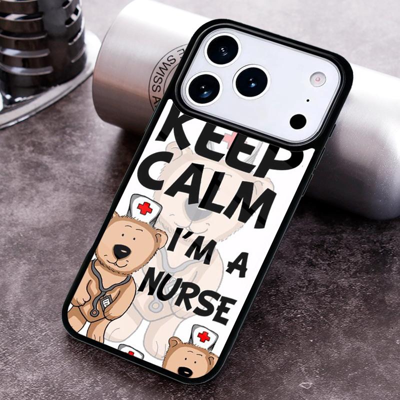 Cute Cartoon Medicine Nurse Doctor Phone Case For iPhone 17 16 15 14 13 12 11 Pro Max Plus 17Air Soft Silicone Cover