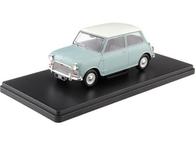 WHITEBOX 1/24 Scale Austin Mini Cooper S 1965 Light Blue Diecast Model Car