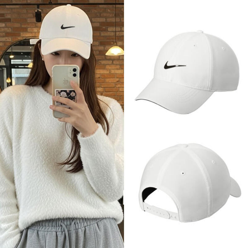Кепка Nike Golf Swoosh Dri-Fit Бейсбольная NKFB6450-100 NKFB6450-100 White
