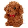 Mimicry Pet Toy Poodle Plush Toy, Width: Approx. 15cm