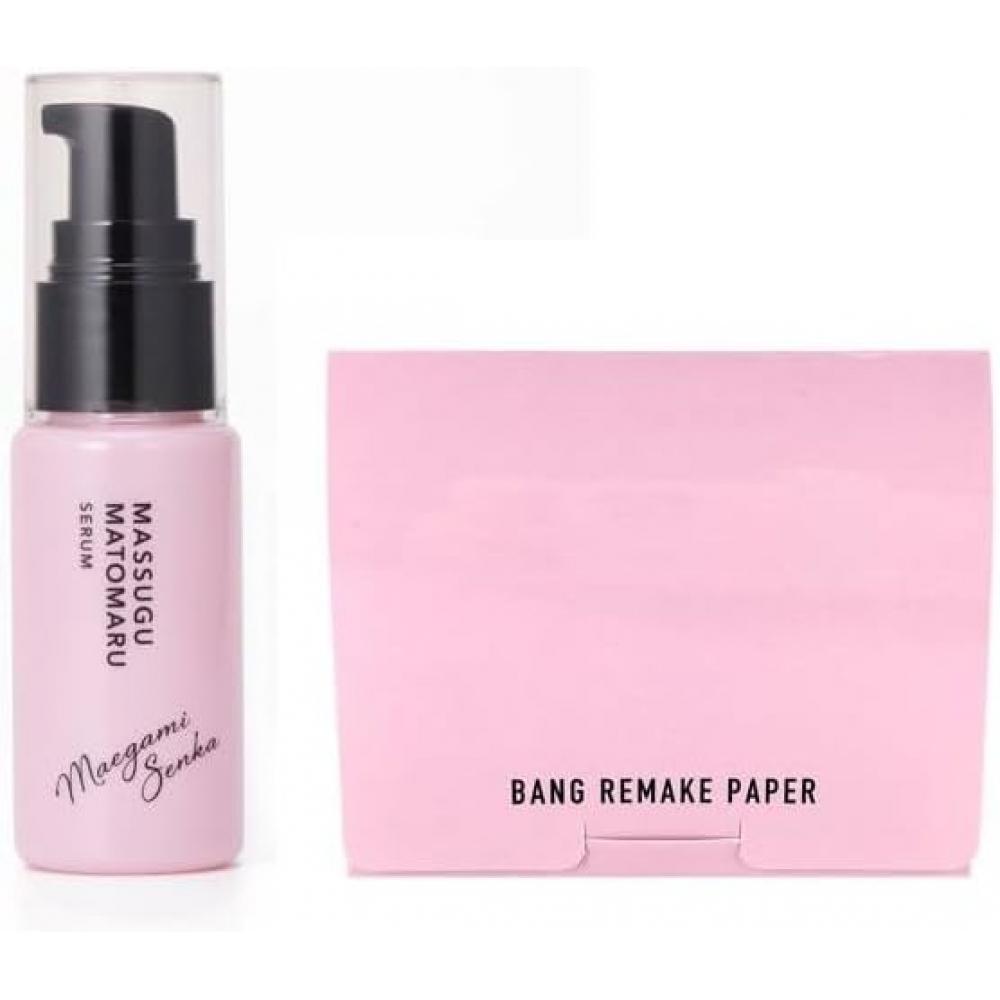 Maegami Senka Hair Styling Serum Powder Paper No Hair Dryer Frizz Control