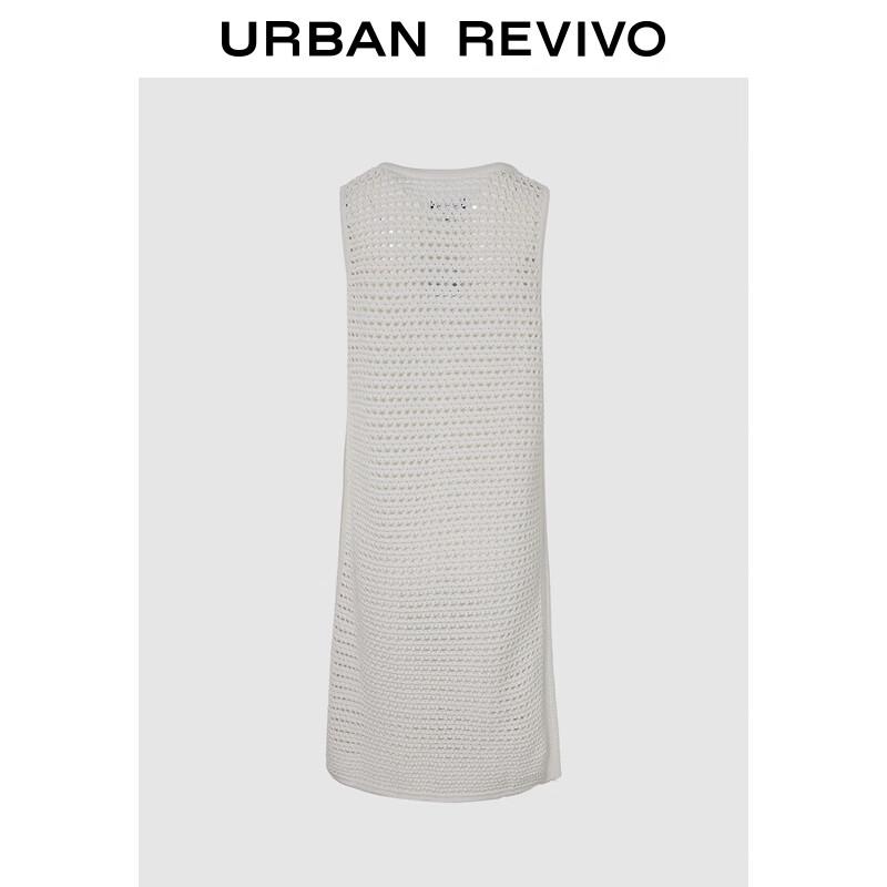 

Женское мини-платье UR в богемном стиле, вязаное ажурным узором M