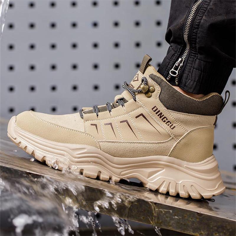 Lightweight Safety Shoes Men New Sneakers Steel toe shoes Puncture-Proof Work shoes Protection Boots Security Shoes Non-slip