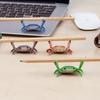 Yousheng Weightlifting Crab Pen Holder Creative Desktop Organizer Decorative Desk Accessory for School Office Home Desk