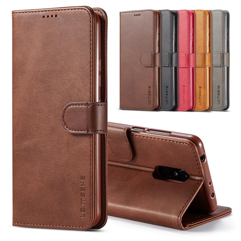 

Чехол для Redmi 5 Plus, кожаный винтажный чехол для телефона на Xiaomi Redmi 5 Redmi5 Plus, чехол-книжка с магнитной застежкой-бумажником Redmi 5 Etui