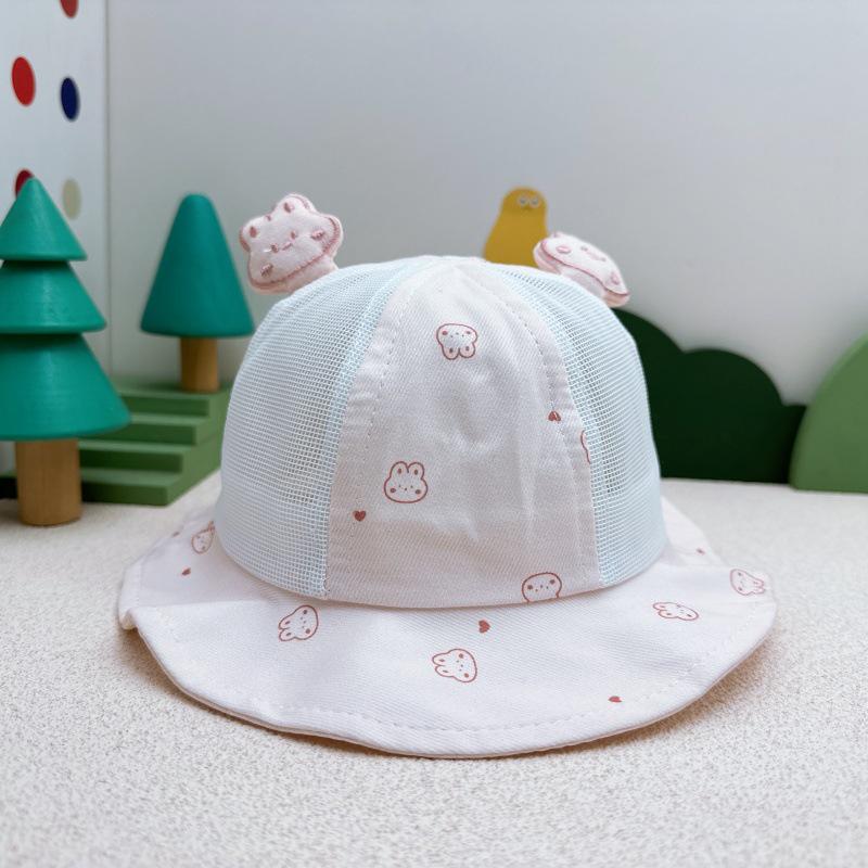 Summer Cartoon Baby Hat - Cute, Breathable, Sun Protection for Outdoors
