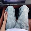 JYL Męskie Jeansy Szerokie Nogawki Nowy Amerykański Vintage Jesień Czysty Krój Slim Bootcut Denim