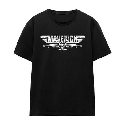 Top Gun Unisex Adult Maverick Logo T-Shirt