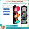 200-Type Full Screen Red-Green LED Traffic Signal with Remote Control for Park Decoration and Driving School