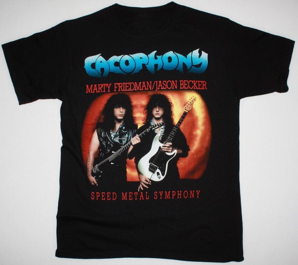 Cacophony SPEED METAL SYMPHONY Short Sleeve black All Size Shirt  HE1210 Unisex T-Shirt S