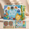 Jelly Sticker Book: Early Education Brain-Training Toy for Kids