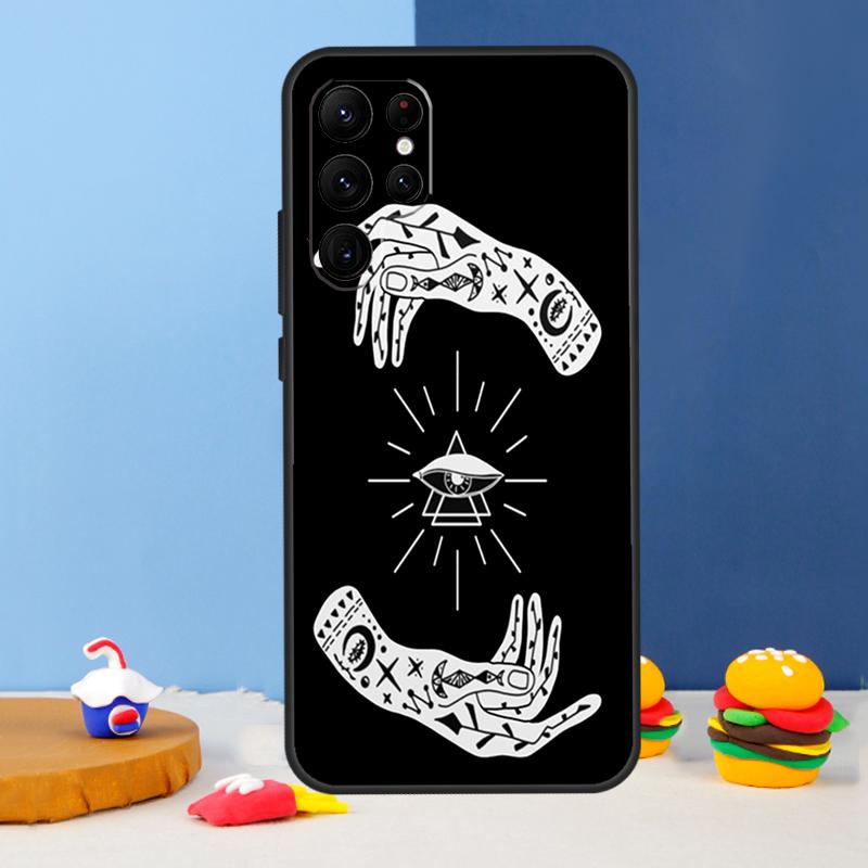 Witch Witchcraft Phone Case For Samsung Galaxy S24 Ultra S9 S10 S20 FE S22 S21 S23 Plus S25 Ultra Cover Coque