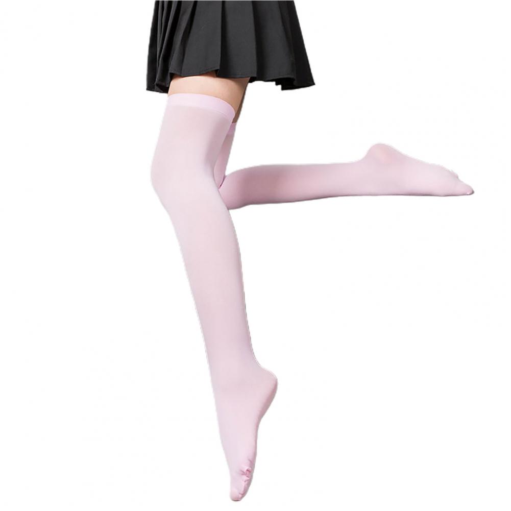 1 Paar hochelastische, atmungsaktive, leichte Strümpfe für Mädchen, süßer japanischer Stil, Overknee-Socken für Damen, Streetwear