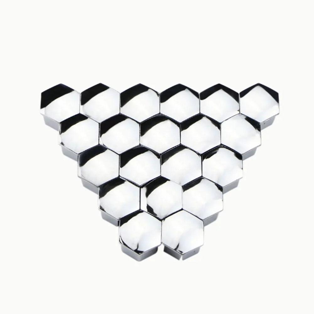 For Peugeot 2008 2019 - 2025 E2008 2020 - 2025 Wheel Nut Caps Hub Screw Cover Anti-Rust Protector Car Styling Accessories