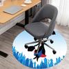 1pc Mary Poppins, Umbrella Round Chair Mat Area Rug - Non-Slip, Floor Mat for Office, Bedroom, Home Decor Christmas Gift P0811143