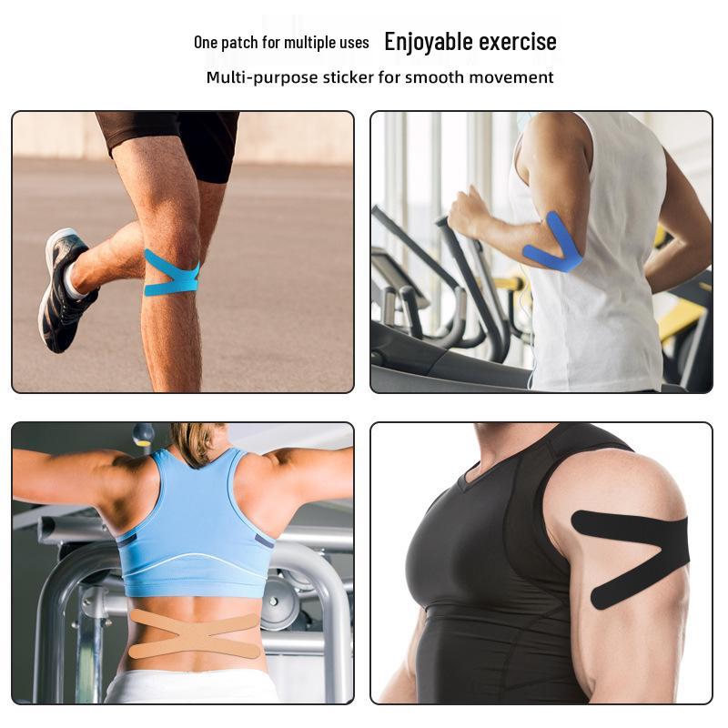 X-Shaped Elastic Kinesiology Tape for Elbow, Shoulder, Neck & Knee Support
