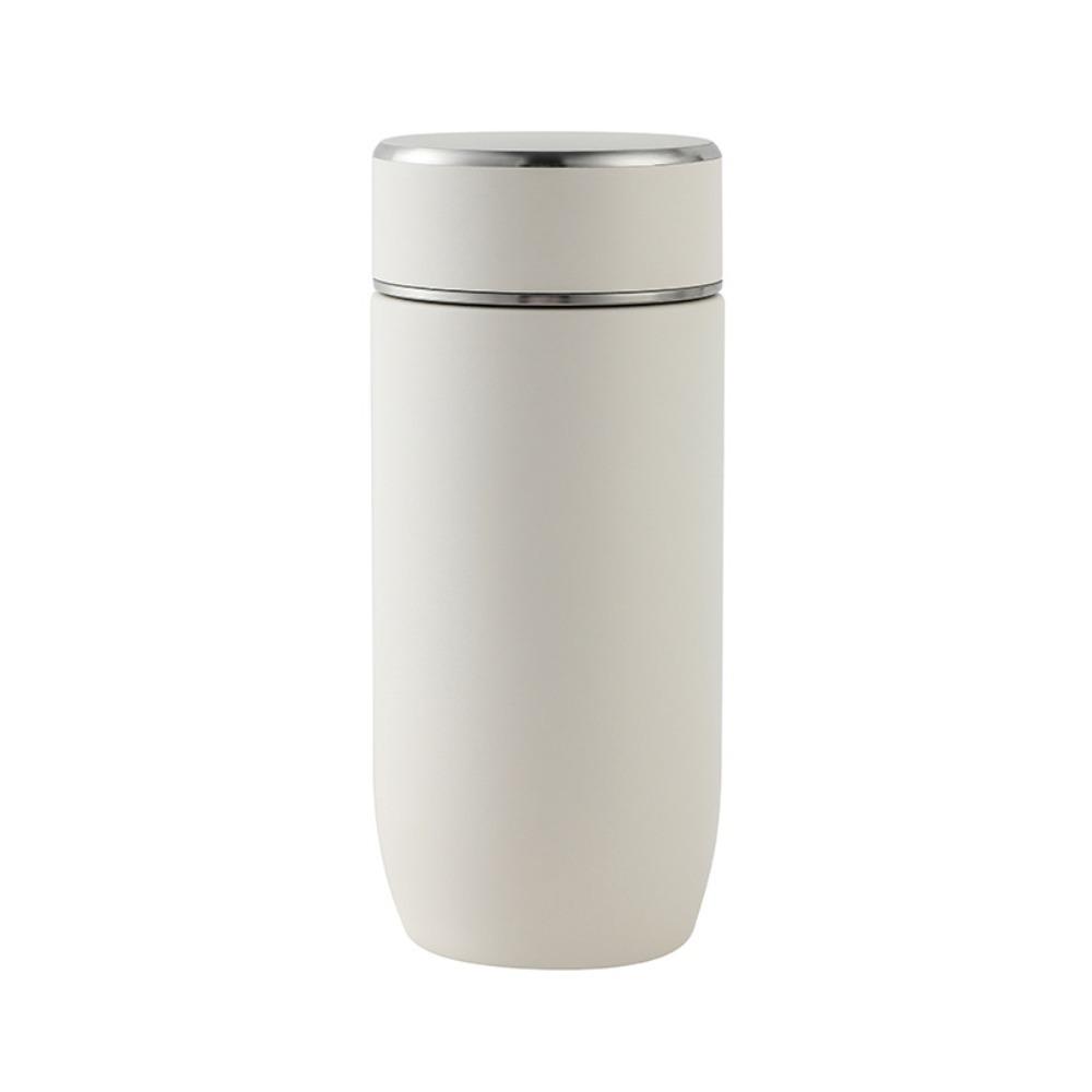 Portable Thermos Water Bottle with Tea Filter Tea Brewing Cup Fashionable Coffee Mug Travel