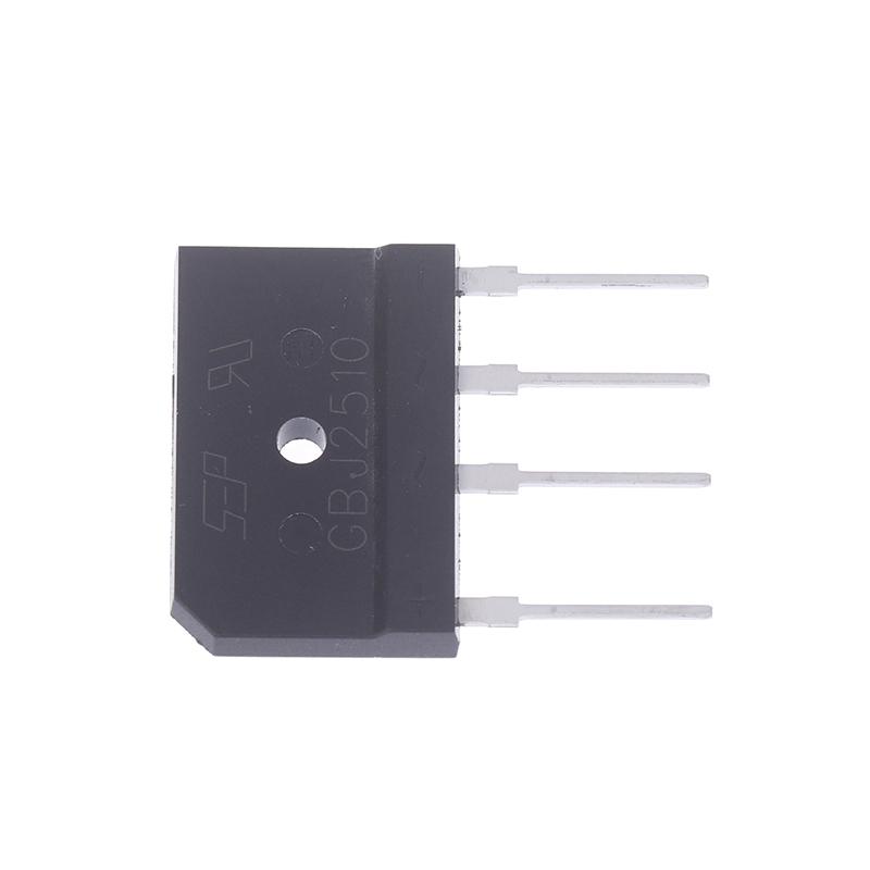 5Pcs Household Electronic Diy Accessories 25A 1000V Diode Bridge Rectifier For Gbj2510