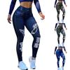 Slimming Fitness Pants High-elastic Soft Imitation Jeans Women Pants for Sport