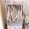 Household bedroom bag hanger clothes rack corner multi-functional clothes hanger floor hanger storage cabinet