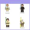 G0108 Star Wars Batalha Darth Kula Selkura Obi Wan Sacola de Conjunto de Blocos de Construção