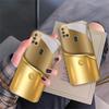 The letters of metal For Samsung A 31 32 A33 A34 35 14 A15 13 A16 25 A26 50 52 53 54 55 56 70 71 72 73 Golden glass phone case