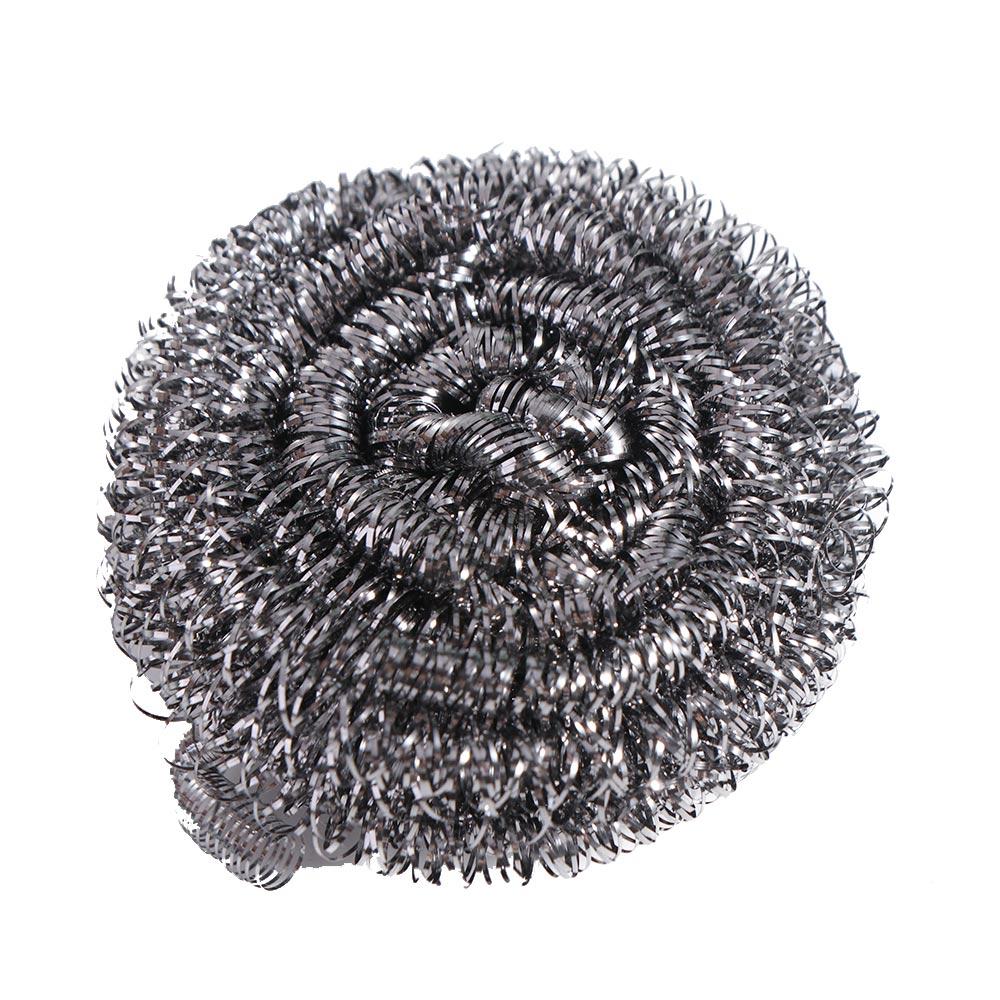 4Pcs Rugby Shape Stainless Steel Balls Multipurpose Rustproof Metal Scrubber Safe Creative Cleaning Ball Bathroom