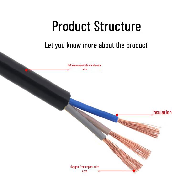 YR-RVV Pure Copper Flexible Power Cable