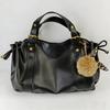Fashi Tote Bag Luxury Vintage Handbag Side Drawstring Soft Leather Pleated Women's Shoulder Bag Magnetic Snap Closure Handbag