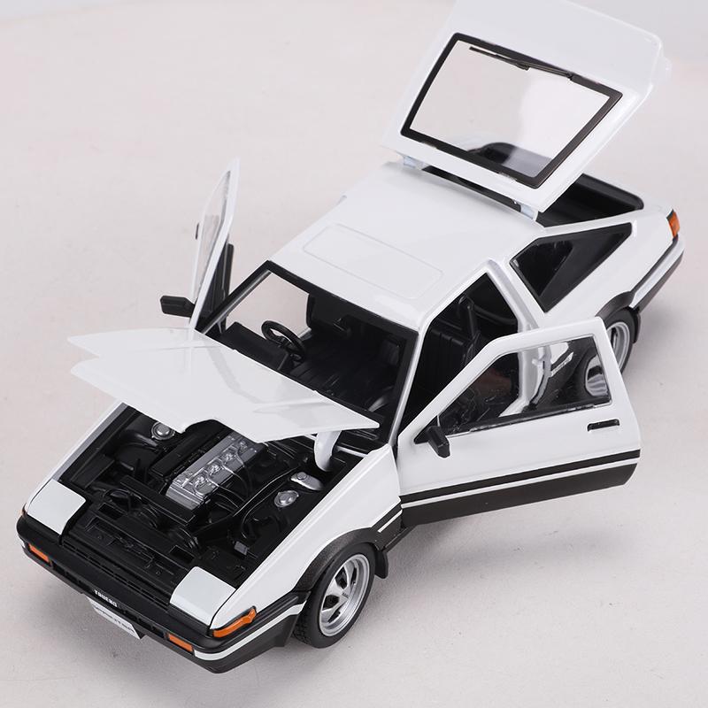 YVAZ6 Maisto 1:24 Toyota Sprinter Trueno AE86 Alloy Model Car