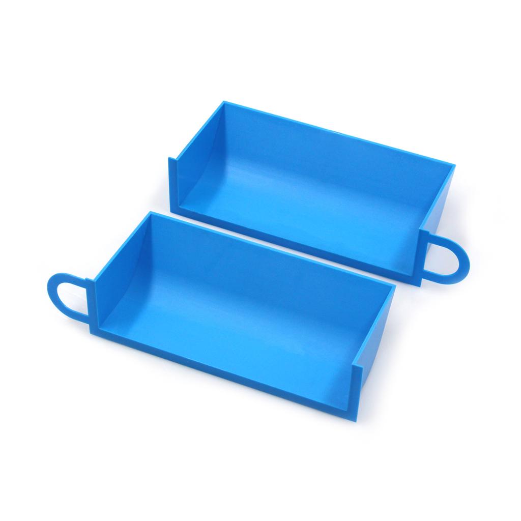 Air Intake Scoops, 2PCS Dynamic Cold Air Intake Systems Replacement for BMW E90 E91 E92 E93 (Blue)