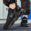 Herren Freizeitsneaker wasserdicht Mesh Herrenschuhe Leichte Laufschuhe Neu große Größe Dicke Sohle Atmungsaktive Lässige Sportschuhe