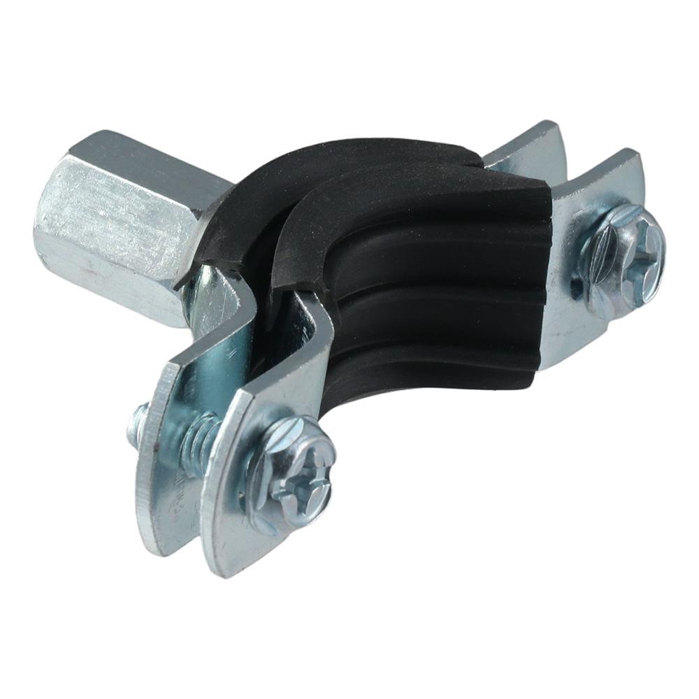 2pcs With Nail Adjustable Pipe Support Clamp Galvanized Iron PPR Iron Pipe Clamp Worker