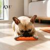 Dog Toys for Boredom And Anxiety Spiky Chew Stick, Indestructible Toy, Teeth Cleaning Safe Odorless Training Toy with Treat Dispensing Hole Aggressive