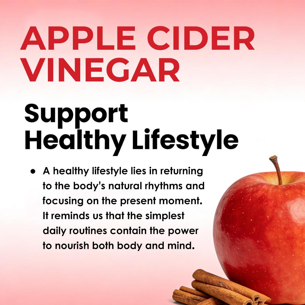 Apple cider vinegar, ginger root powder, 120 Vegetable Capsules Dietary Supplement