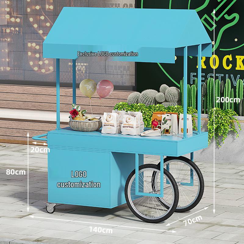 Compact Vending Cart & Promotional Booth for Events and Exhibitions