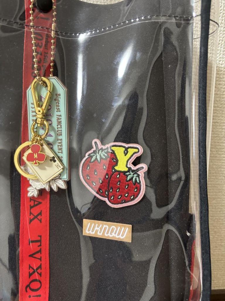 [USED] TVXQ 15th Anniversary Goods Deco Bag