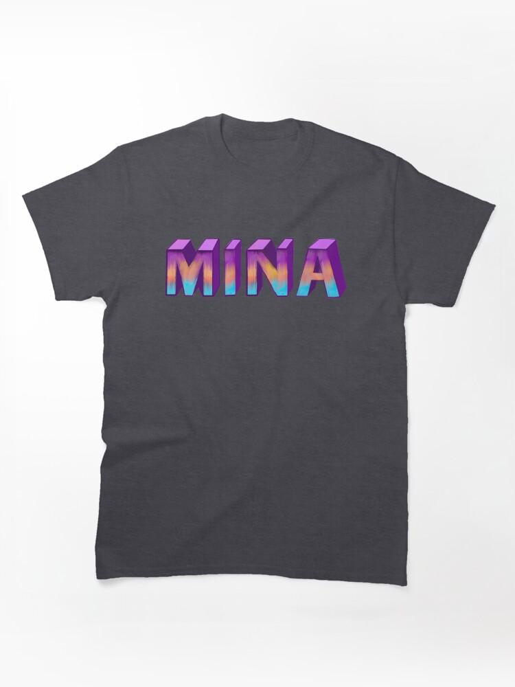Mina the Hollower Top 10 best personalised gifts 2022 - Mina version2 - personalised,personalized custom name in ombre Classic Unisex T-Shirt