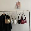 Borsa Sottospalla Mini Quadrata in Pelle Lussuosa Stile Oil-Waxed Borsa a Spalla Minimalista in Materiale PU La Scelta Perfetta per Outfit Quotidiani