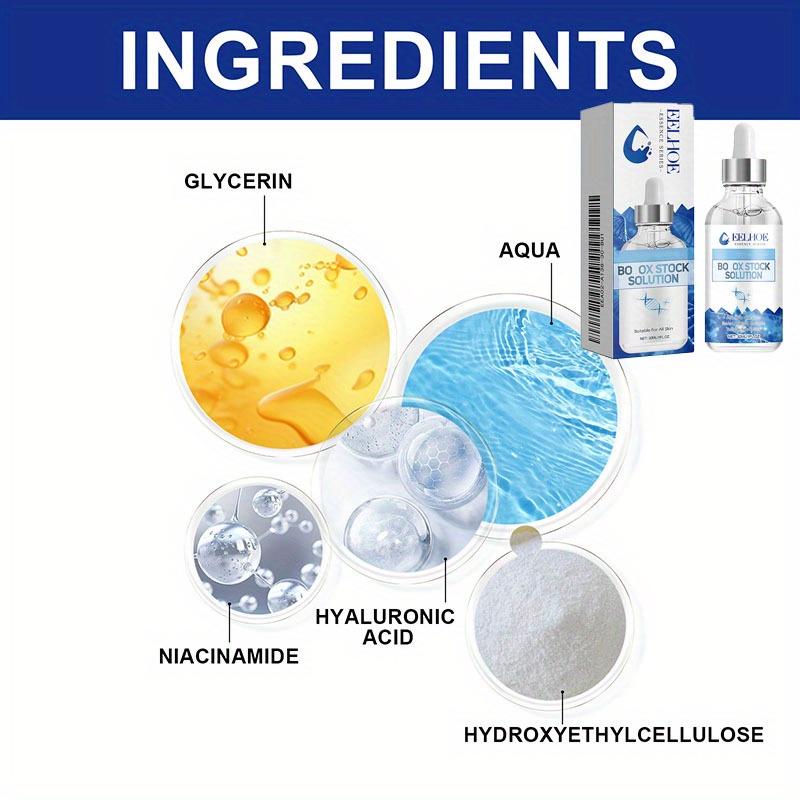 Collagen Stock Solution, Facial Serum-Hydrating Essence with Hyaluronic Acid, Pore Minimizing & Oil Less, Anti-aging Skincare | Brighten Light Beige