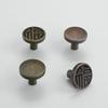 Zinc Alloy Cabinet Pull Handle Drawer Storage Box Vintage Chinese Style Round Knob In Antique Bronze Black Gold