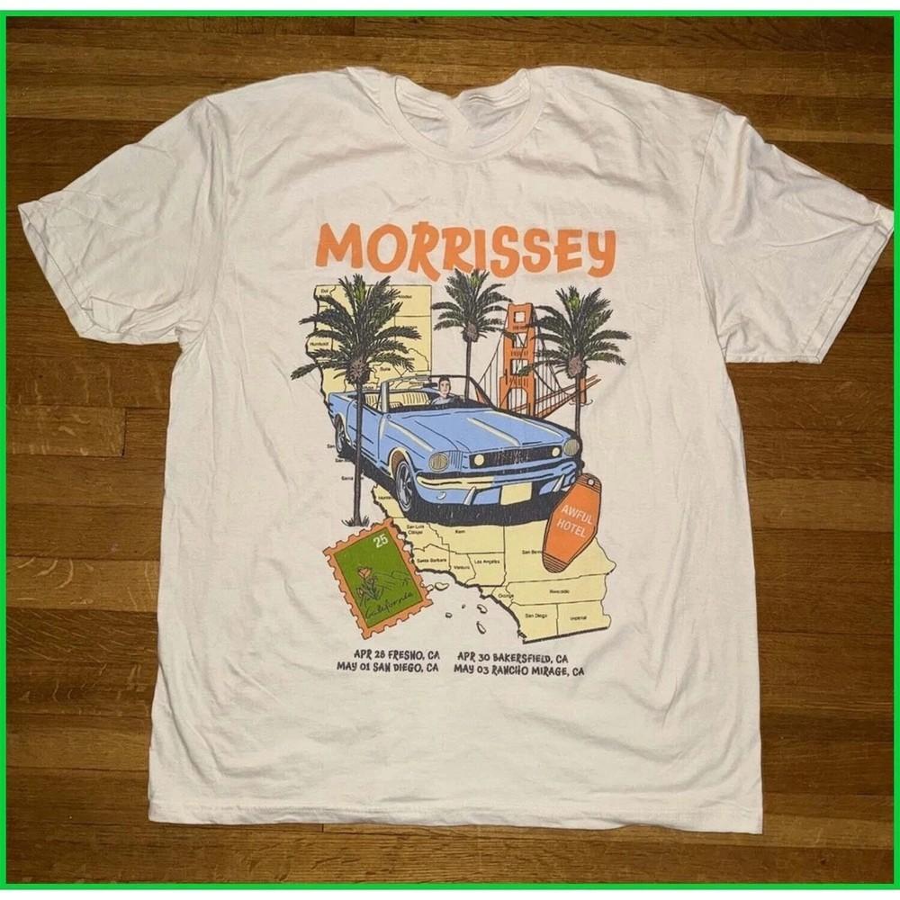 Morrissey Official Tour 2025 California Exclusive Event Unisex T-Shirt S