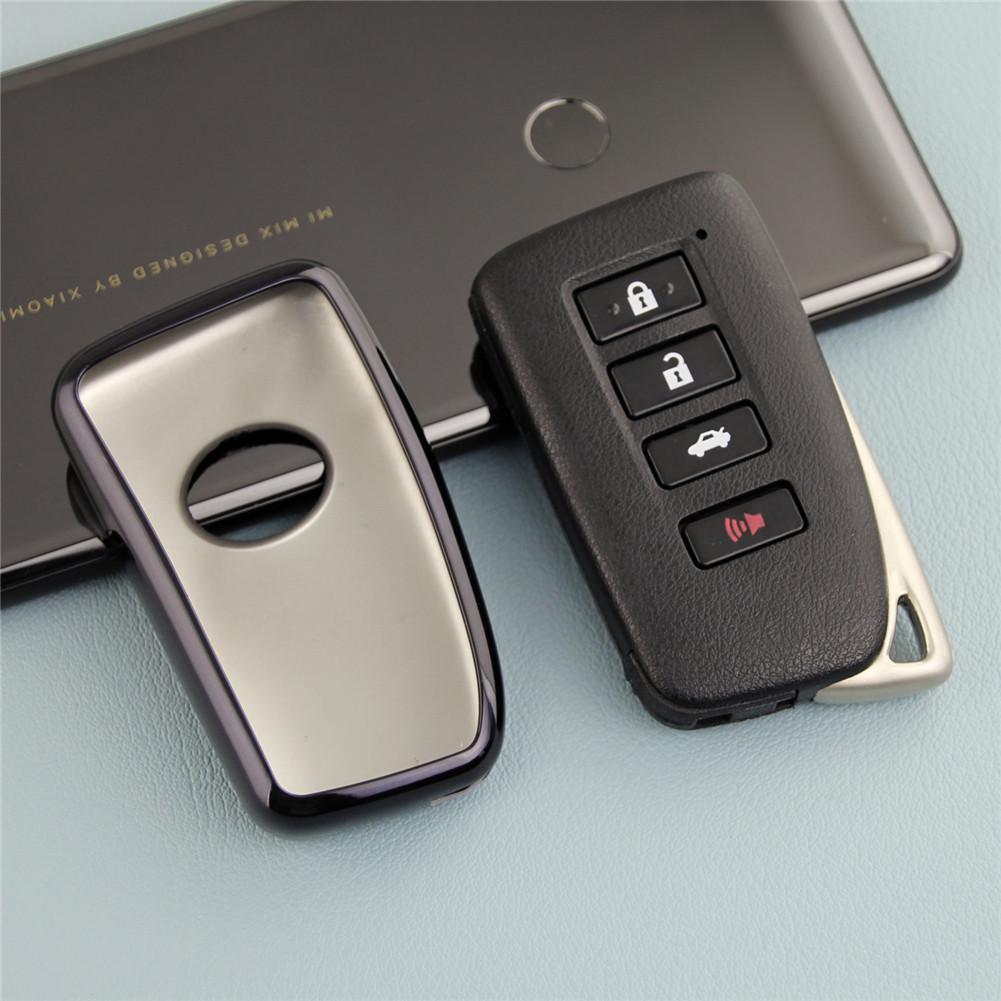 Soft TPU Car Smart Key Fob Case Cover For Lexus IS GS RX ES RC NX 200 250 300 25