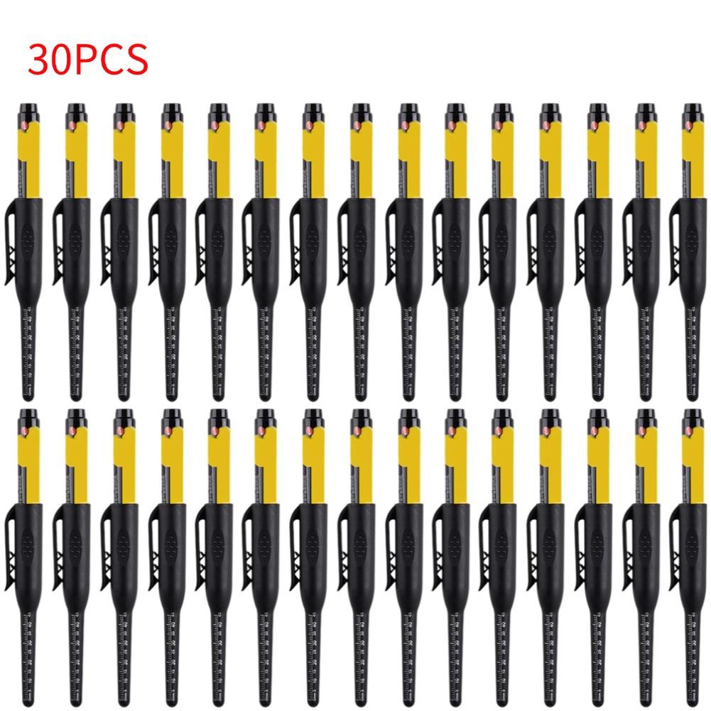 45mm Waterproof Deep Hole Marker Pens Long Nib Head Carpenter Pen Multi-purpose athroom Woodworking Long Head Carpenter Pen