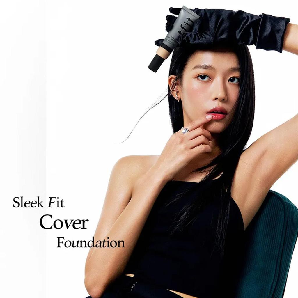 TFIT SCHLANKE PASSFORM ABDECKENDE FOUNDATION 30g N01/N02/N4.5/N05/N11, Glatte Matte Textur, Langanhaltendes Basis-Make-up, Koreanische Kosmetik, Koreanisches Make-up