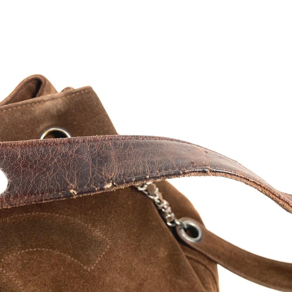 CHANEL vintage CC Mark Triple Coco Cocoball Fringe Tassel Shoulder bag Tote Bag