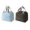 2PCS/SET Fashion Thermal Insulation Bag Large Capacity Cooling Picnic Bag Tote Lunchbox  Students