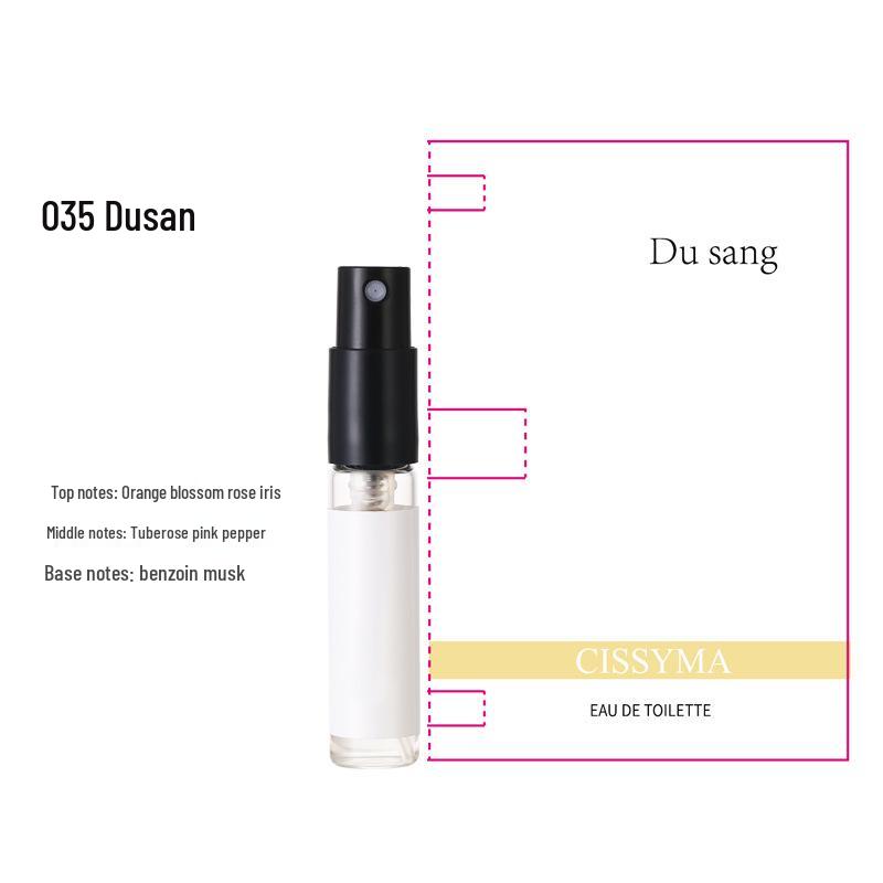 3ml Women's Light Fragrance Sample Card - Long-Lasting Q Version Spray, Men's Gift