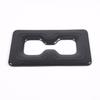 For Mitsubishi Outlander -24 Carbon Fiber Rear Water Cup Holder Cover Trim