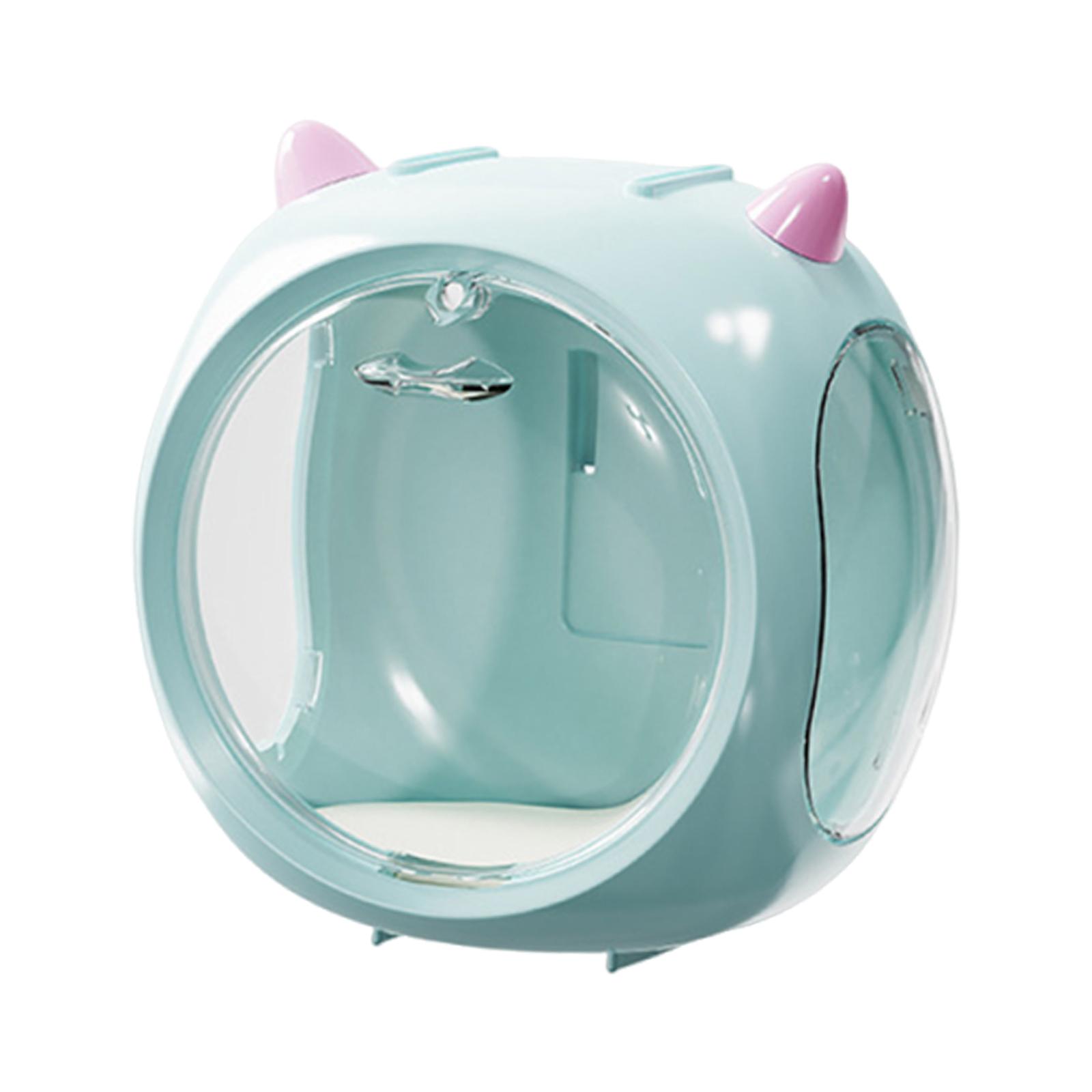 

Витрина для фигурки Портативная настольная центральная деталь Коробка для хранения фигурок для экшена синий